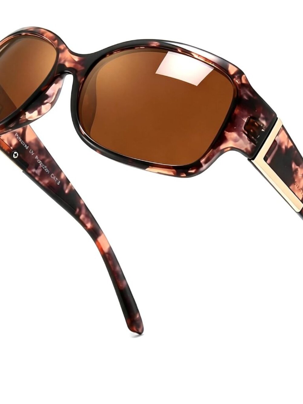 Elegant Women's Polarized Sunglasses - Fashionable UV400 Protection for Outdoors
